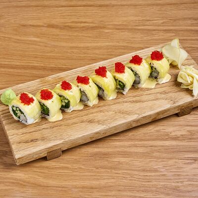 Ролл с креветкой и манго 8 шт в Клёво по цене 1200 ₽