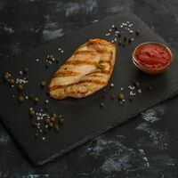 Грудка куриная на гриле в География
