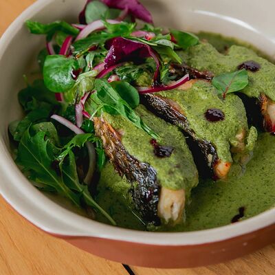 Пеленгас в соусе киндзмари в Мацони по цене 590