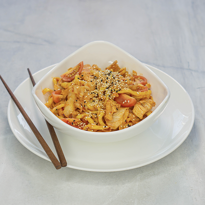 Удон Кимчи с курицей в BambookCafe по цене 480 ₽