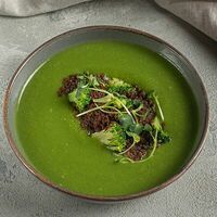 Крем-суп из брокколи на соевом молоке в Кэрри