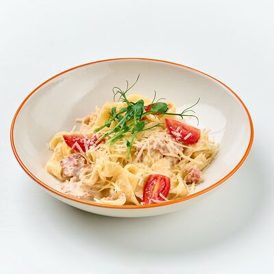 Паста Карбонара в 7:35 Заря & KitaEast по цене 610 ₽