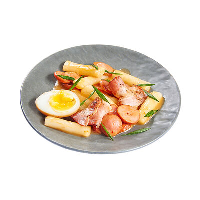 Токпокки с сосисками и беконом в KANNAM CHICKEN по цене 782 ₽