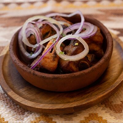 Свиные рёбра в Грузинский дом марабда по цене 565 ₽