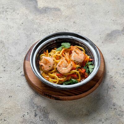 Лагман сливочный с креветками в Дади по цене 480