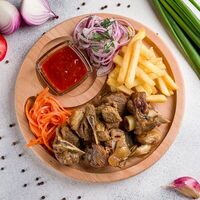 Томленая баранина в Узбекская кухня