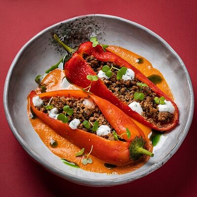 Перец рамиро с растительным мясом в Дом Нино по цене 490