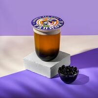 Жасминовый чай с сырной пенкойв Тапиока bubble tea cafe