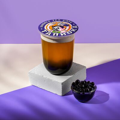 Жасминовый чай с сырной пенкойв Тапиока bubble tea cafe по цене 459 ₽