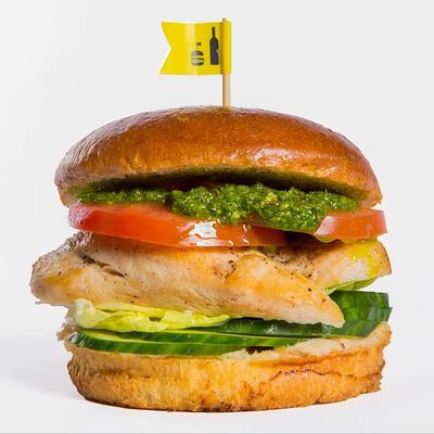 Итальянский бургер в Бюро Бургеры и Бар по цене 620 ₽