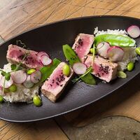 Тунец с лимонным рисом в Гастропаб 40