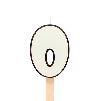 Цифра 0 изделие кондитерское из глазури в Кулинария Патрик & Мари по цене 221 ₽