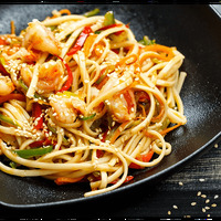 Лапша (wok) c курицей в Марсель