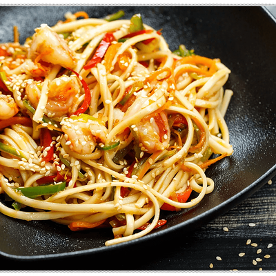 Лапша (wok) c курицей в Марсель по цене 460 ₽