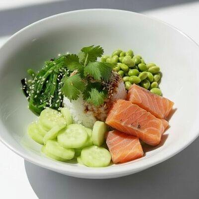 Поке с лососем в Ракушка по цене 790 ₽