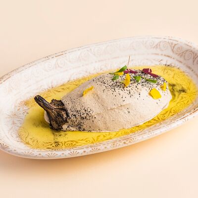 Крем-бабагануш на углях в Mouflon по цене 650 ₽