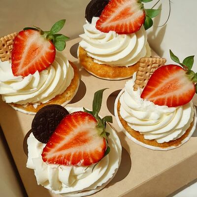 4 капкейка в Джем по цене 1700 ₽