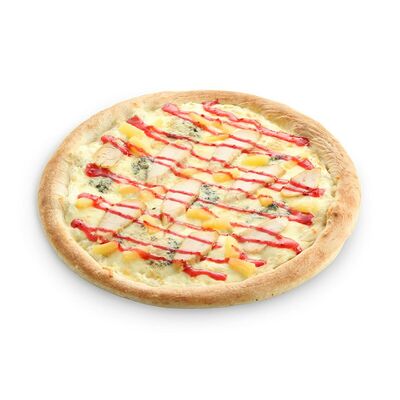 Пицца с брусникой и курицей фирменная 30 см в Румянцев по цене 715 ₽