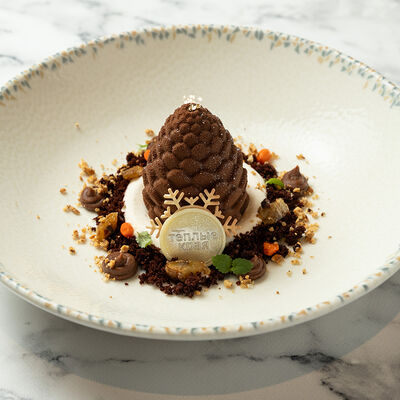 Новогодняя шишка в Теплые края-уголок Италии по цене 585 ₽