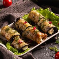 Баклажанные рулетикив Голос