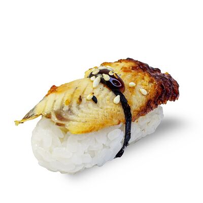 Суши с угрём в ДАБЛ Роллы Пицца по цене 269 ₽