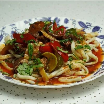 Лагман уйгурский в Хумо по цене 800 ₽