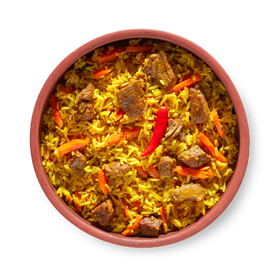 Плов с говядиной в Старик хинкалыч по цене 540 ₽