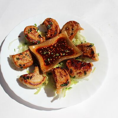 Пельмени жареные в Пусан по цене 580 ₽