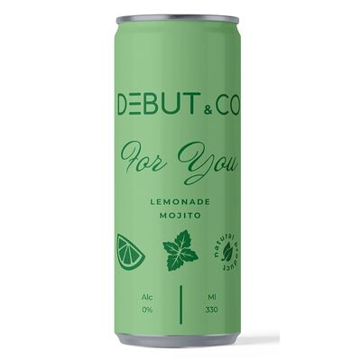 Лимонад Debut co Мохитов Дебют по цене 450 ₽