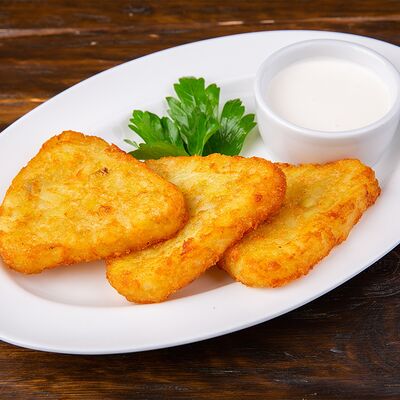 Хашбраун картофельный со сметаной в Бани Алексеева по цене 490 ₽