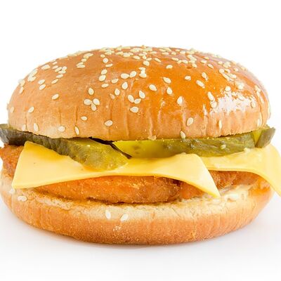 Чикенбургер в Mr шашлык по цене 250 ₽