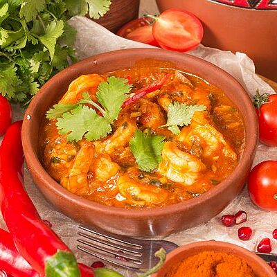 Чахохбили из тигровых креветок в Мушмула по цене 689