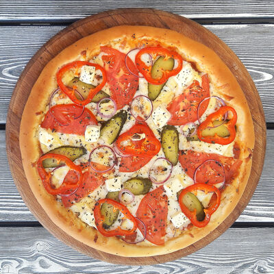 Пицца Греческая в Гиро пицца халяль по цене 462 ₽