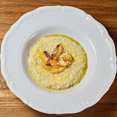 Ризотто Тыквы/горгонзола/трюфельное масло в Кафе Итальянцы по цене 660 ₽