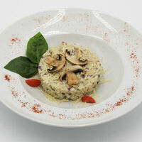 Ризотто с белыми грибами в Роллбери