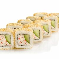 Ролл Калифорния с кунжутом в Sushi & Shef