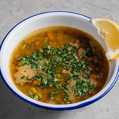 Суп харира пикантный в Easy Hummus по цене 330 ₽