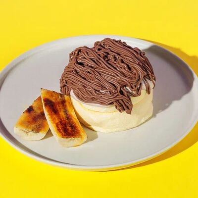 Панкейк Нутелла-банан в Fluffy Fluffy по цене 790 ₽