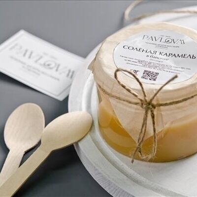 Соленая карамель в баночке в PAVLOVAA по цене 479 ₽