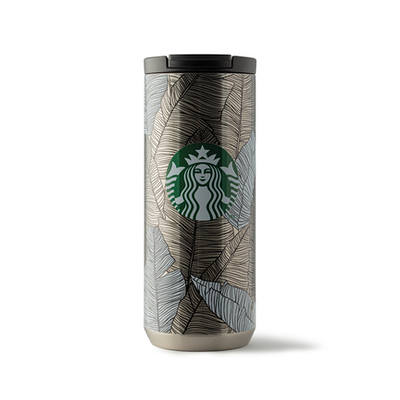 Тамблер из коррозионностойкой стали Leaf Print, 360 мл в Starbucks (R) по цене 16000 ₸