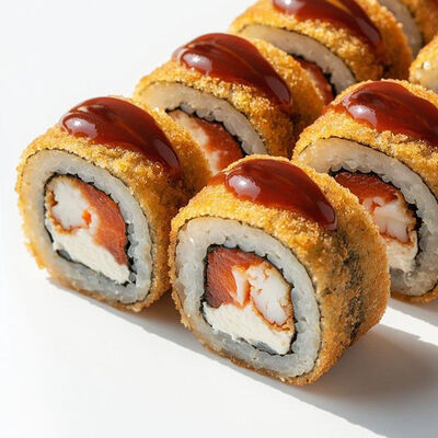 Роллы Краб Темпура в Банхоф по цене 369 ₽