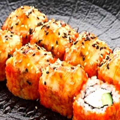 Ролл Запеченная Калифорния с крабом в Fish Roll по цене 1380 ₽