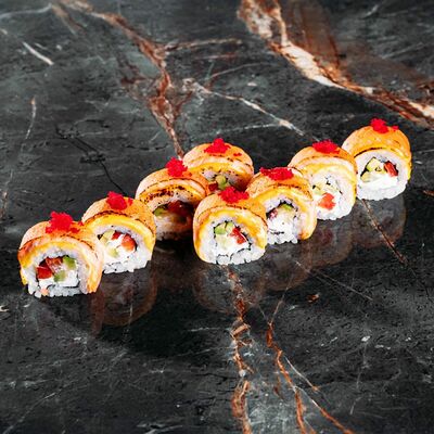 С лососем и сыром чеддер в 4Yoou по цене 836 ₽