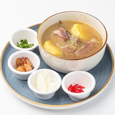 Шорпа из конины в CrepeCafe по цене 2970 ₸