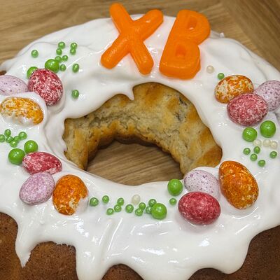 Творожное пасхальное кольцов Пышнотесто по цене 850 ₽