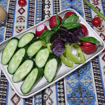 Овощной букет в Ресторан Барашек по цене 1500 ₽