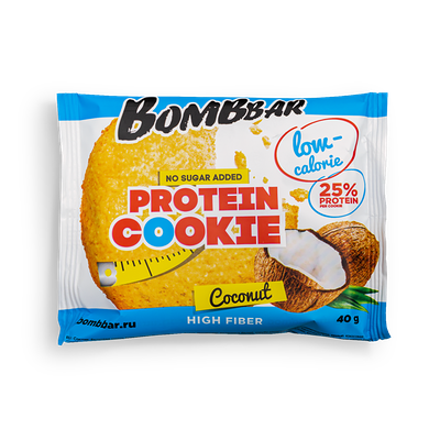 Печенье протеиновое Bombbar Кокос в Кухня на районе по цене 139 ₽