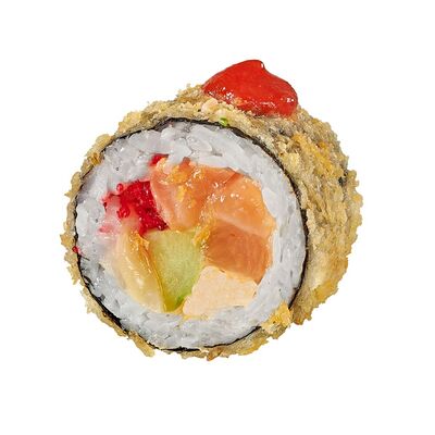 Горячая Филадельфия с лососем в Матча Суши Бенто по цене 355 ₽