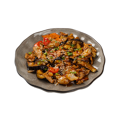 Баклажаны по-корейски без мяса в Kimchi по цене 640 ₽