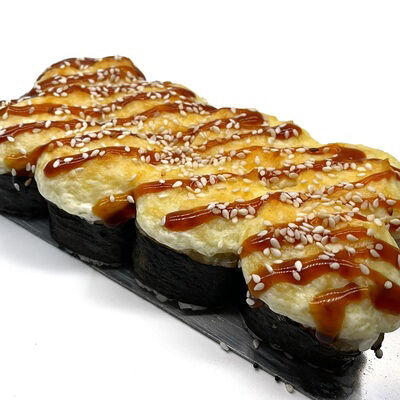 Вулкан с лососем и тунцом в Эби Суши по цене 695 ₽